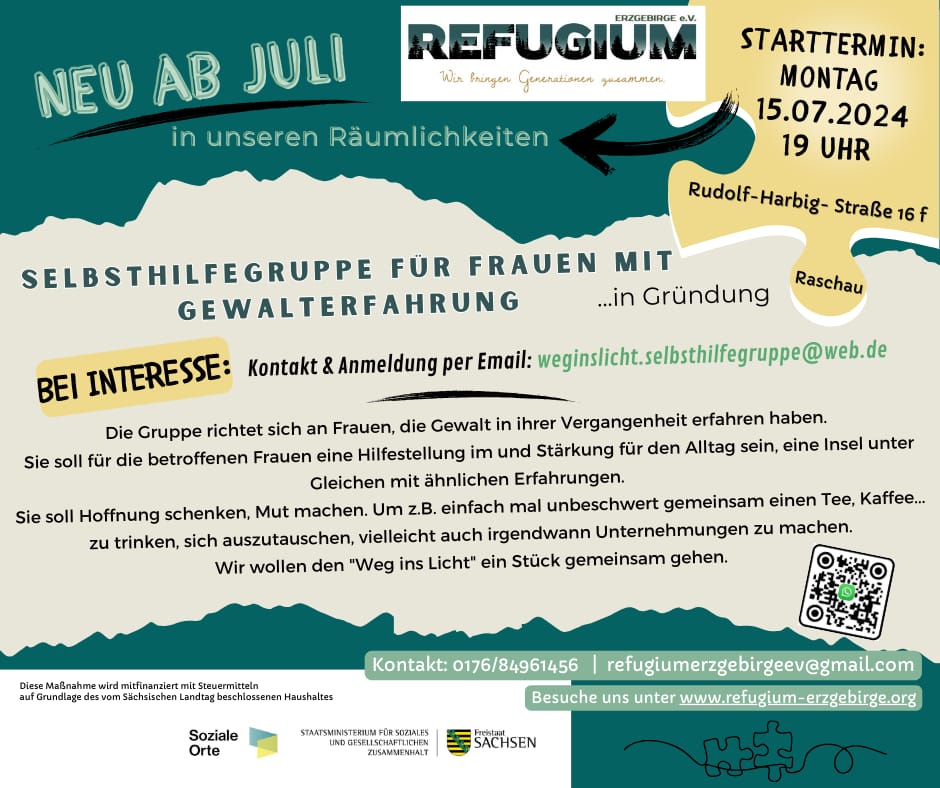 Refugium Erz e.V. - ein Ort, der Generationen zusammenbringt.